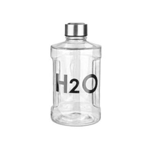 RWB01 ΜΠΟΥΚΑΛΙ ΝΕΡΟΥ ''H2 O''  800 ML ΜΕ ΜΕΤΑΛΛΙΚΟ ΚΑΠΑΚΙ   24
